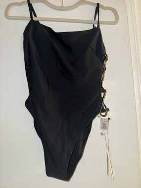 NWT Milly Ringside One Piece BLACK